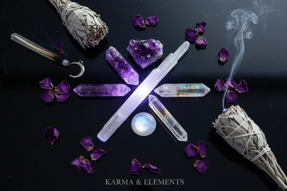 Aether element bracelet hero — Karma & Elements