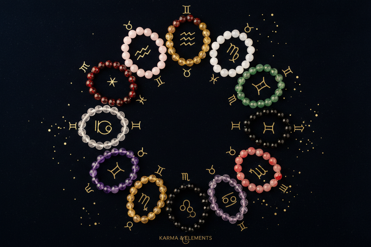 Best Crystal Bracelets for Each Zodiac Sign: Aries to Pisces Complete Guide