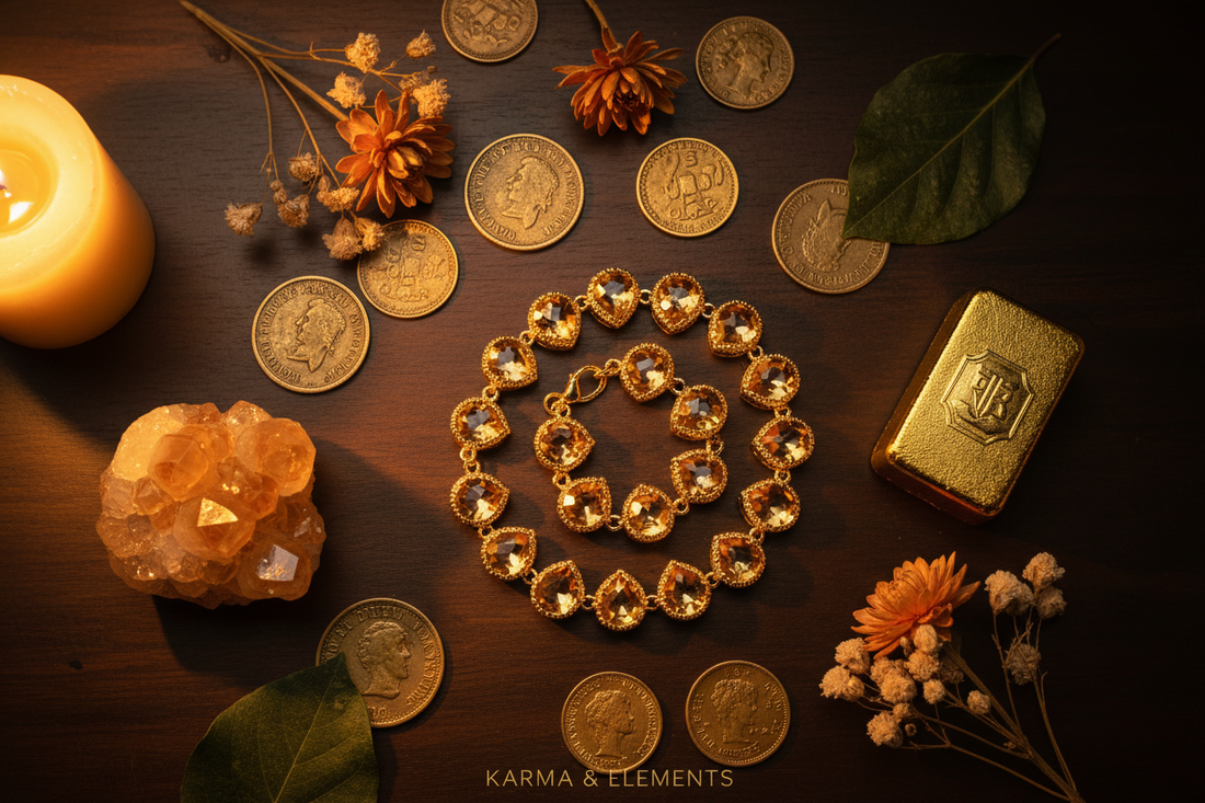 Citrine Bracelet: The #1 Crystal for Manifesting Money, Side Hustle & Career Growth