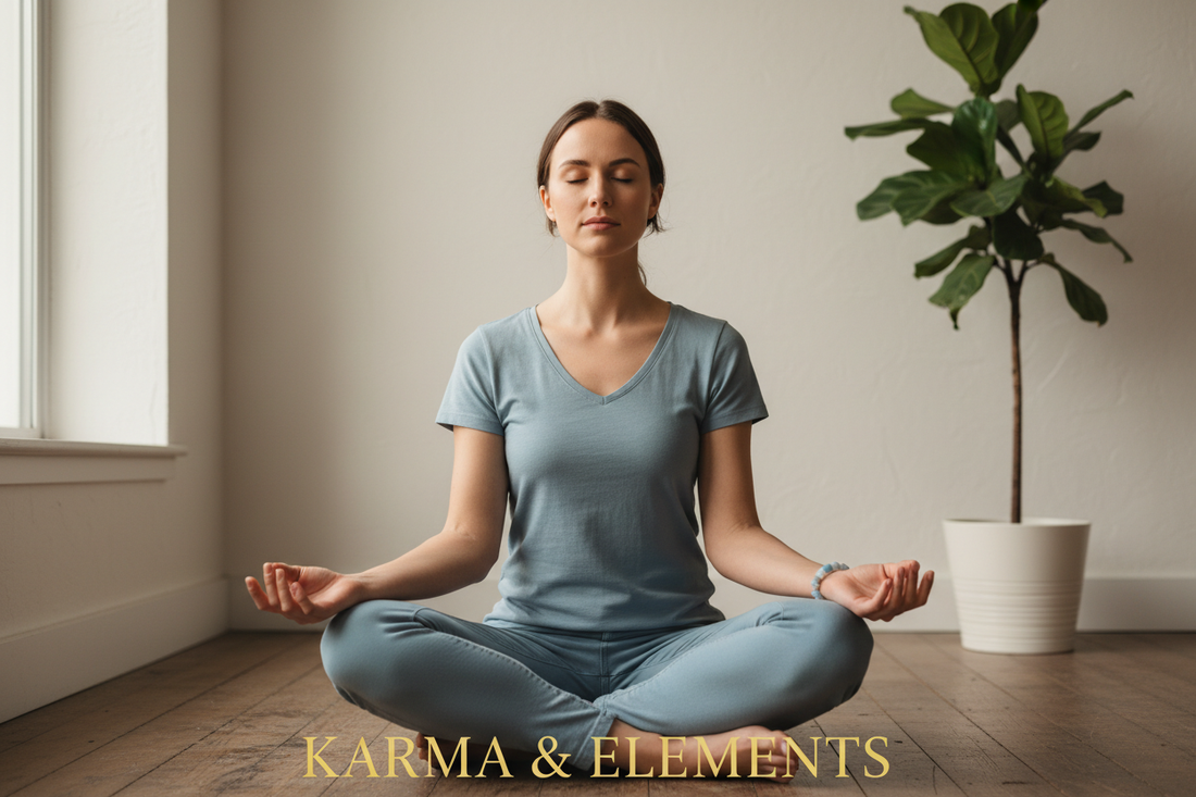 Difficulty staying calm during anxiety-inducing moments — how crystal bracelets help — Karma & Elements