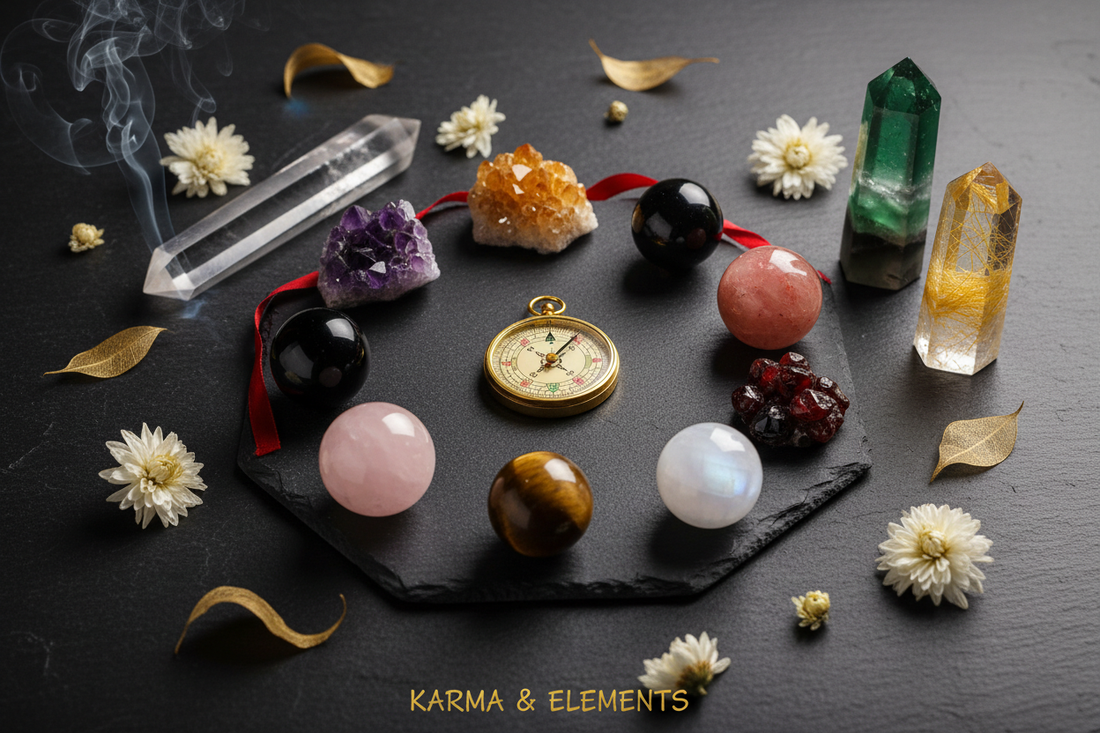Who needs to understand feng shui crystal guide all 12 crystals bagua — Karma & Elements