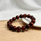 Red Tiger‘s Eye Quartz Bracelet | Wealth Protection Career Crystal Bracelet