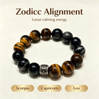 Golden Tiger Eye Silver Sheen Obsidian Bracelet Natural Crystal Wealth Protection Beaded Bracelet