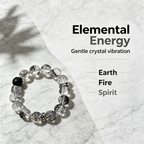 Venom Super Seven Quartz Silver Sheen Obsidian Bracelet Natural Crystal Protection Road Opener Success Beaded Bracelet