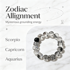 Venom Super Seven Quartz Silver Sheen Obsidian Bracelet Natural Crystal Protection Road Opener Success Beaded Bracelet