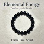 Blue Tiger’s Eye Beaded Bracelet For Protection Career Success Luck Road Opener