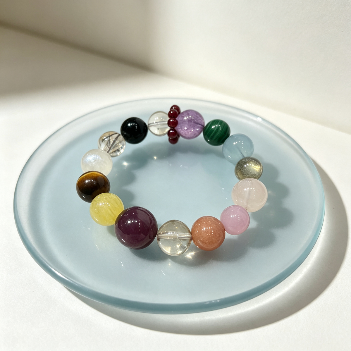 Karma & Elements 7 Chakra Radiance Bracelet Crystal Jewelry