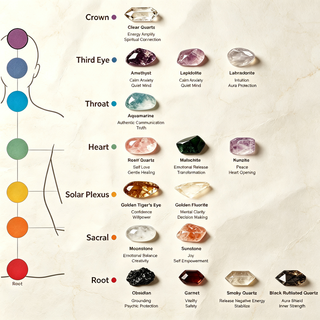 Karma & Elements 7 Chakra Radiance Bracelet Crystal Jewelry