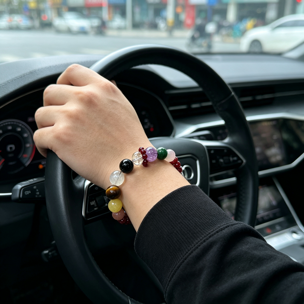 Karma & Elements 7 Chakra Radiance Bracelet Crystal Jewelry