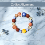 Karma & Elements Fortune Weaver Beaded Bracelet, Natural Mixed Gemstone Bracelet