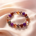 Karma & Elements Cosmic Transcend Natural Crystal Beaded Bracelet