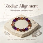 Karma & Elements Cosmic Transcend Natural Crystal Beaded Bracelet