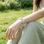 Karma & Elements Pastel Aura Crystal Bracelet