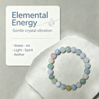 Karma & Elements Pastel Aura Crystal Bracelet