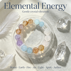 Karma & Elements Serene Tide Beaded Bracelet, Natural Mixed Gemstone Bracelet