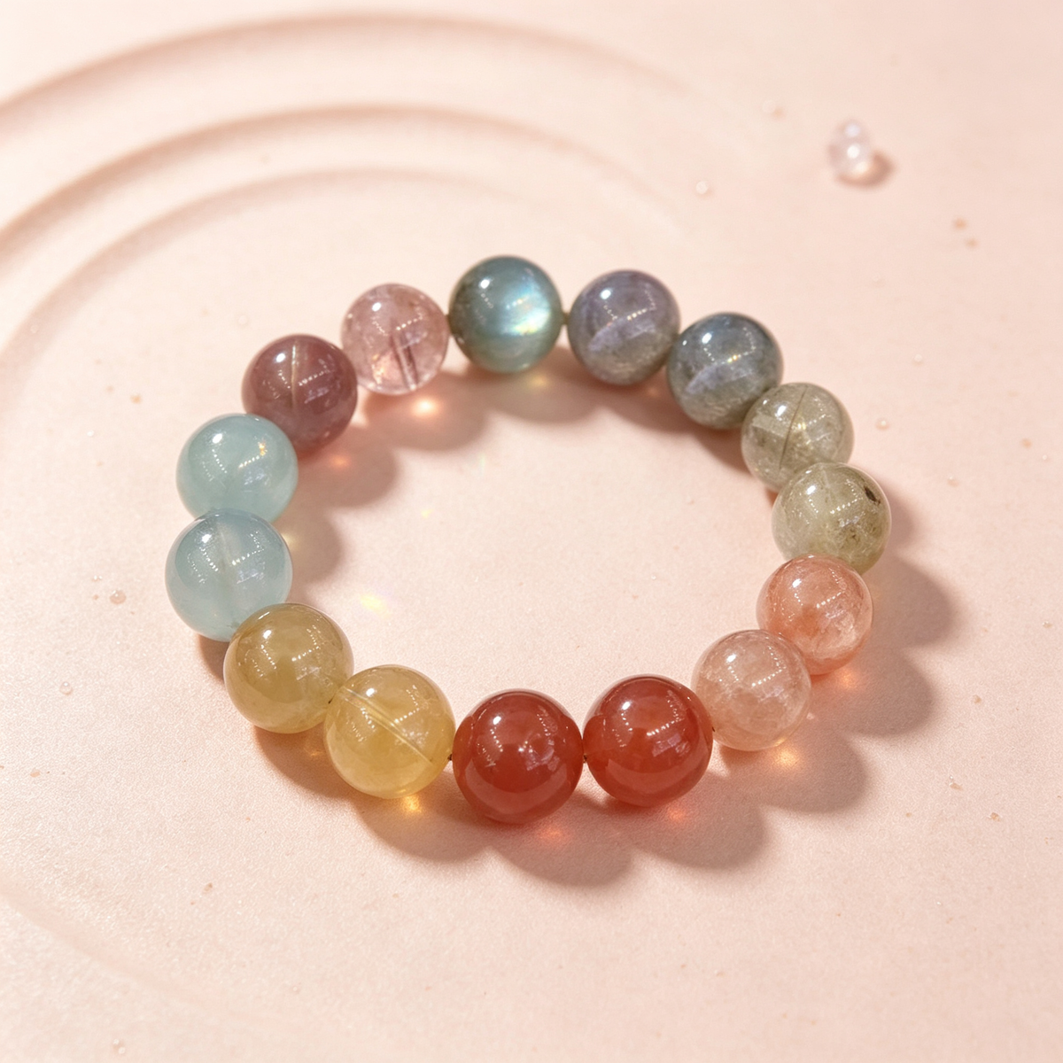 Karma & Elements 7 Chakra Alignment Intention Bracelet