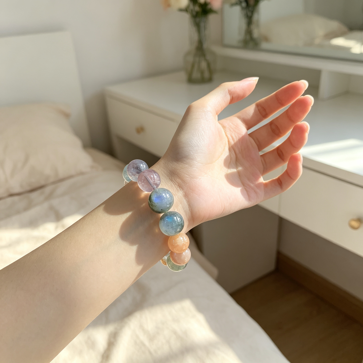 Karma & Elements 7 Chakra Alignment Intention Bracelet