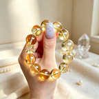 Karma & Elements Solar Abundance Flow Natural Crystal Beaded Bracelet