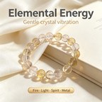 Karma & Elements Grounded Mind Reset Natural Crystal Beaded Bracelet