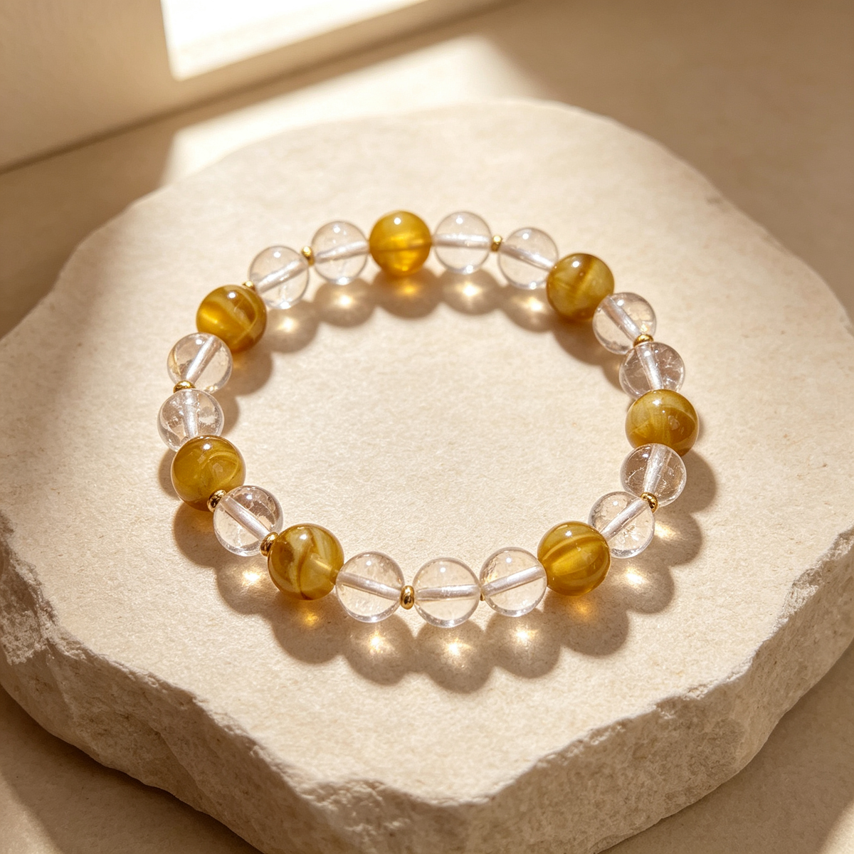 Karma & Elements Bold Confidence Crystal Bracelet Self Empowerment