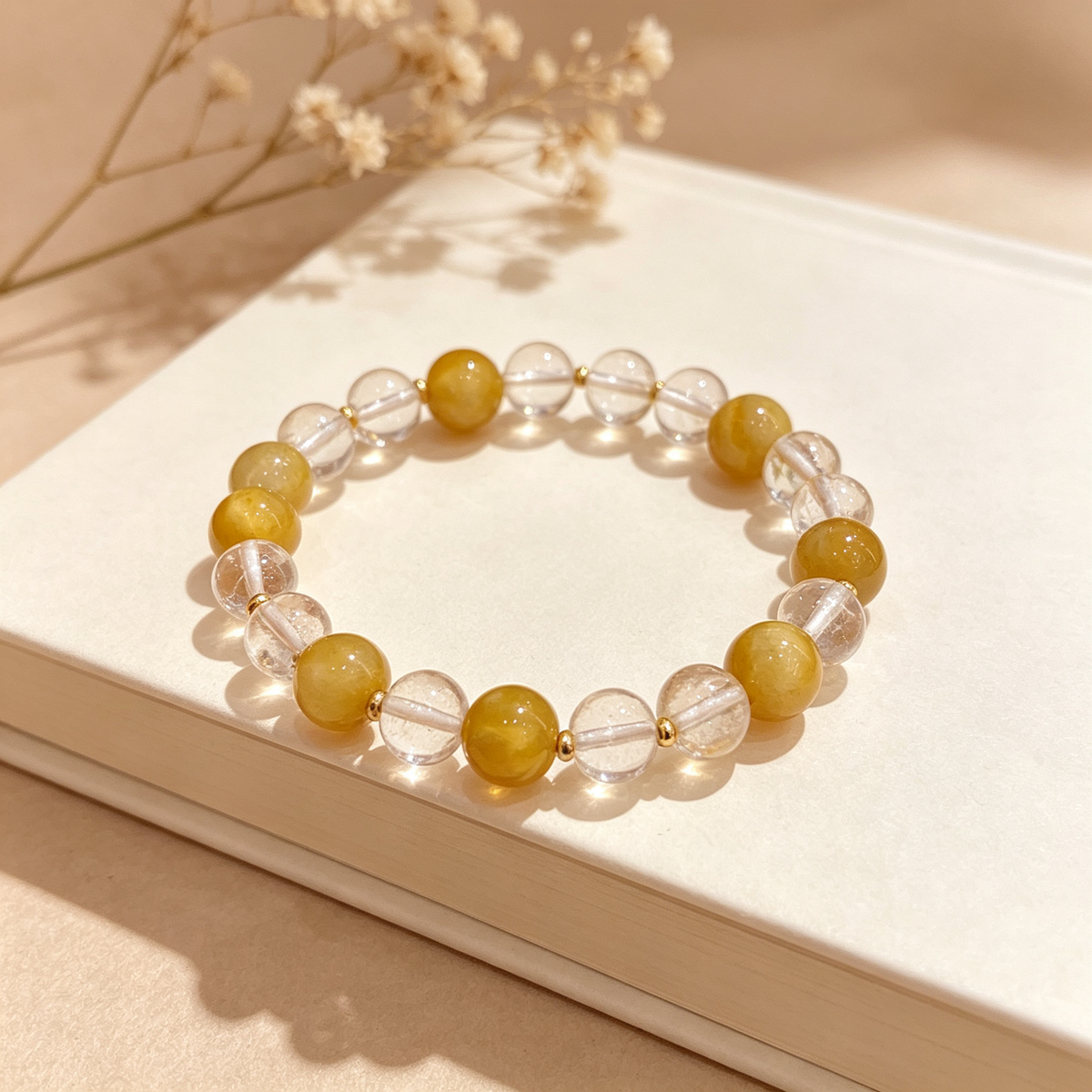 Karma & Elements Bold Confidence Crystal Bracelet Self Empowerment