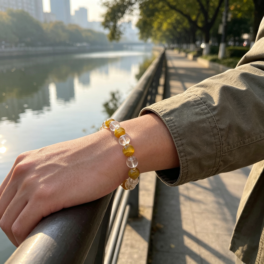 Karma & Elements Bold Confidence Surge Beaded Bracelet