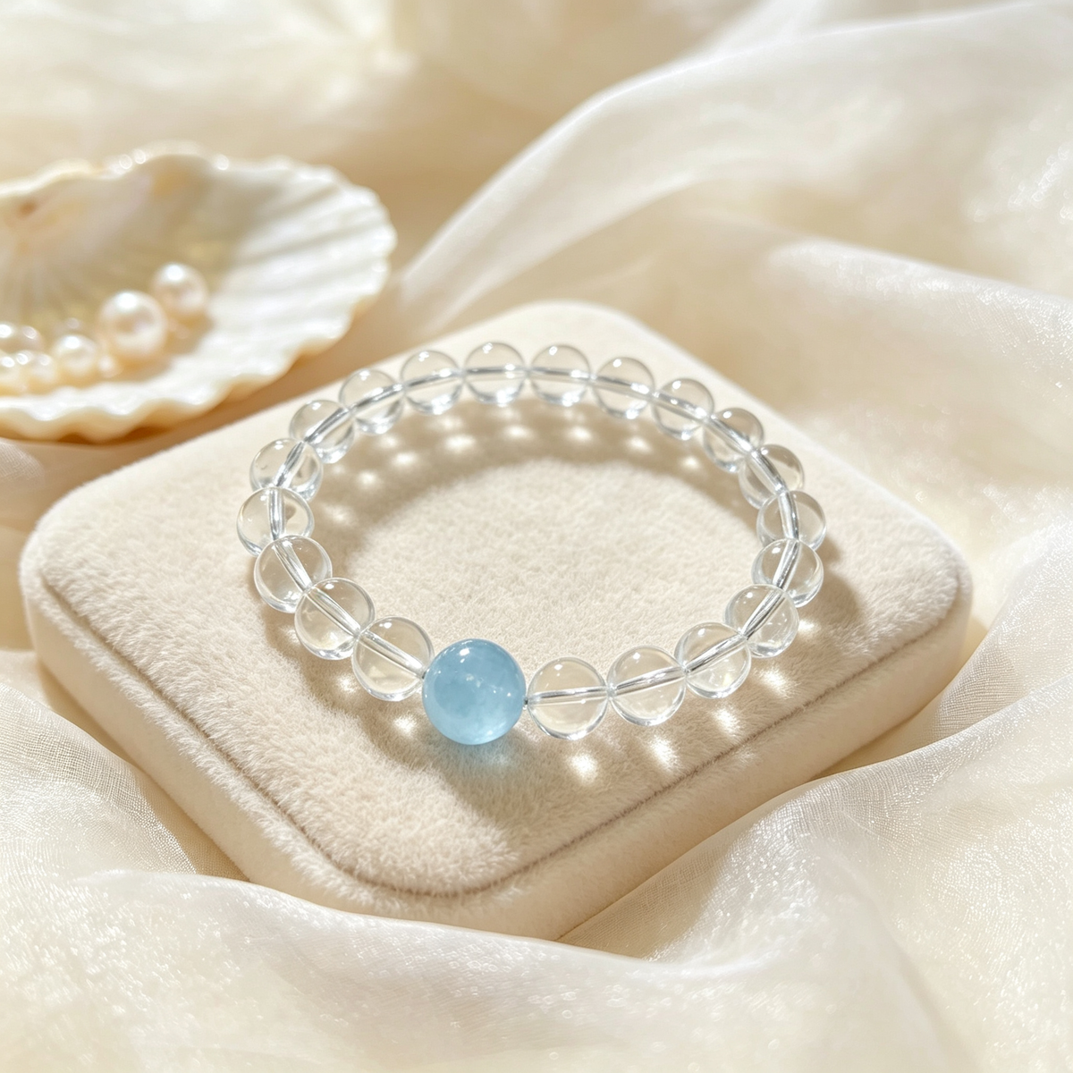 Karma & Elements Serene Flow Bracelet for Emotional Balance