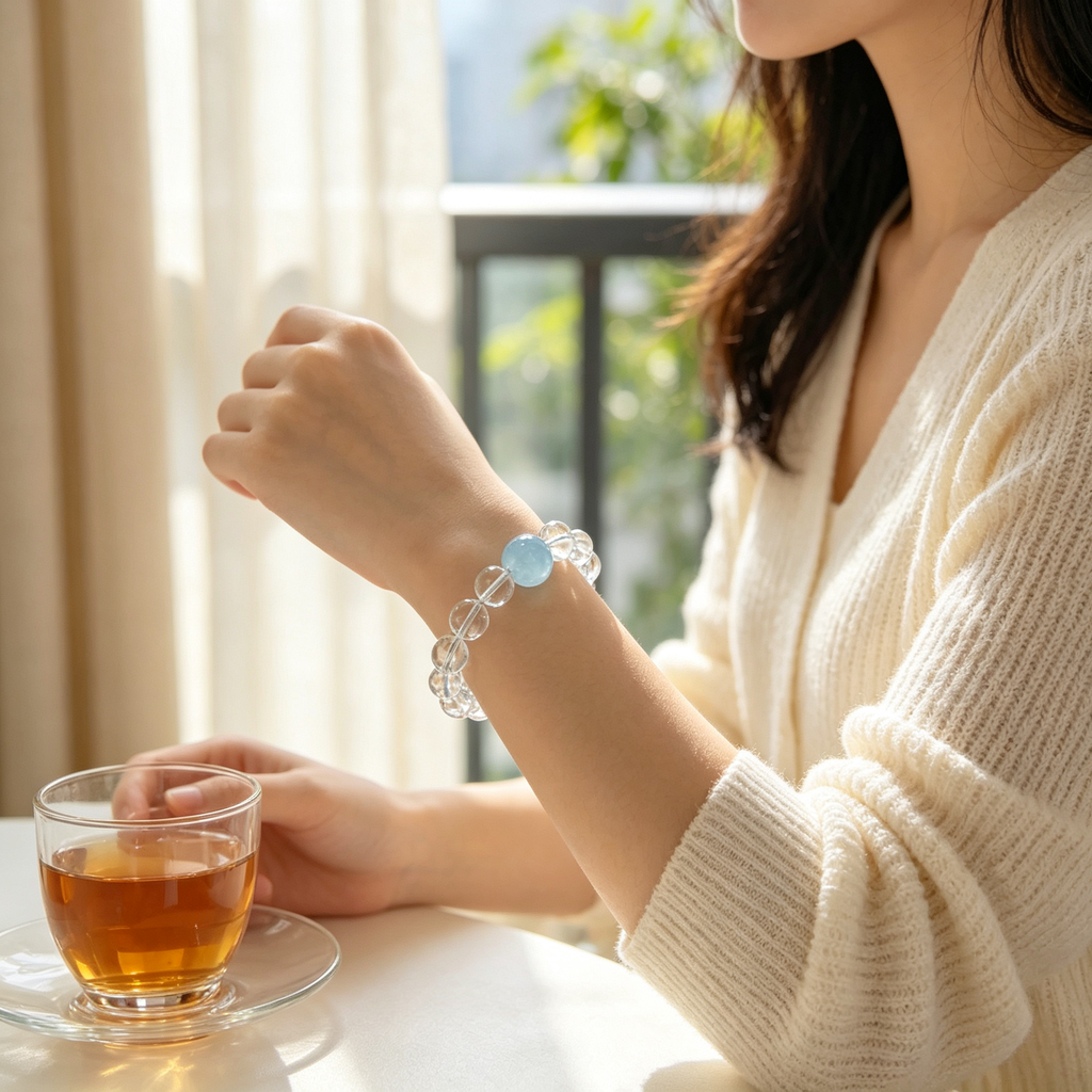 Karma & Elements Serene Flow Bracelet for Emotional Balance