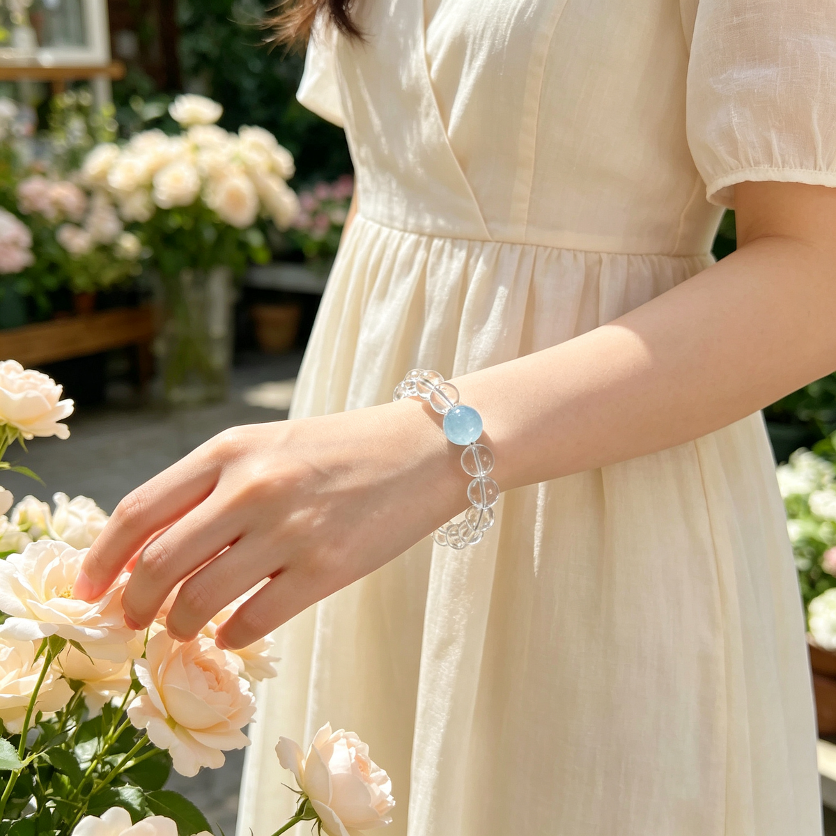 Karma & Elements Serene Flow Bracelet for Emotional Balance