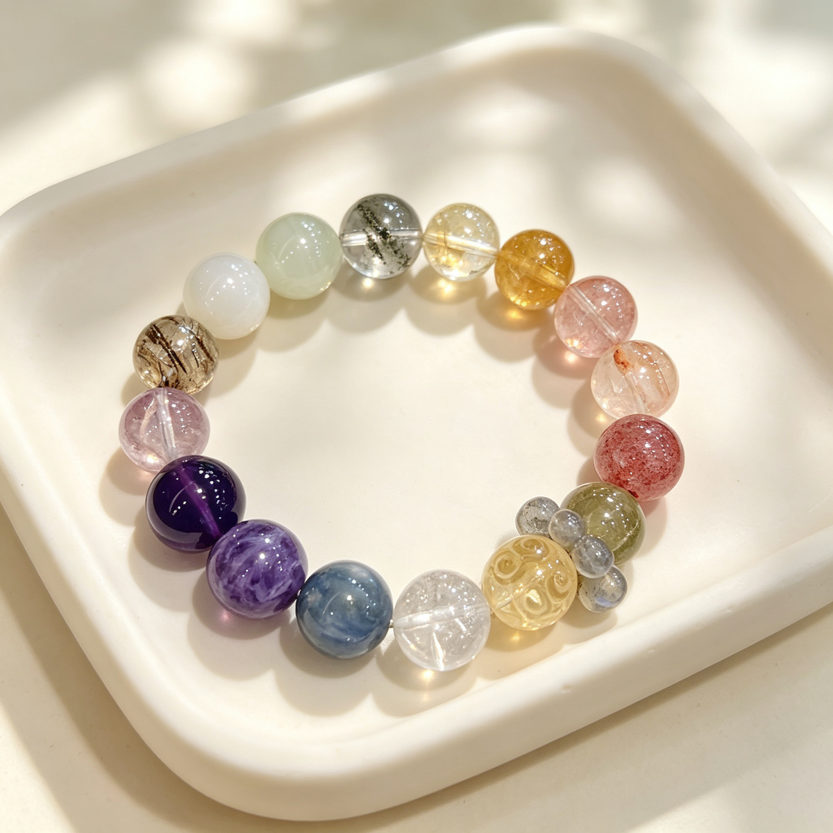 Karma & Elements Soul Alignment Crystal Bracelet Inner Harmony