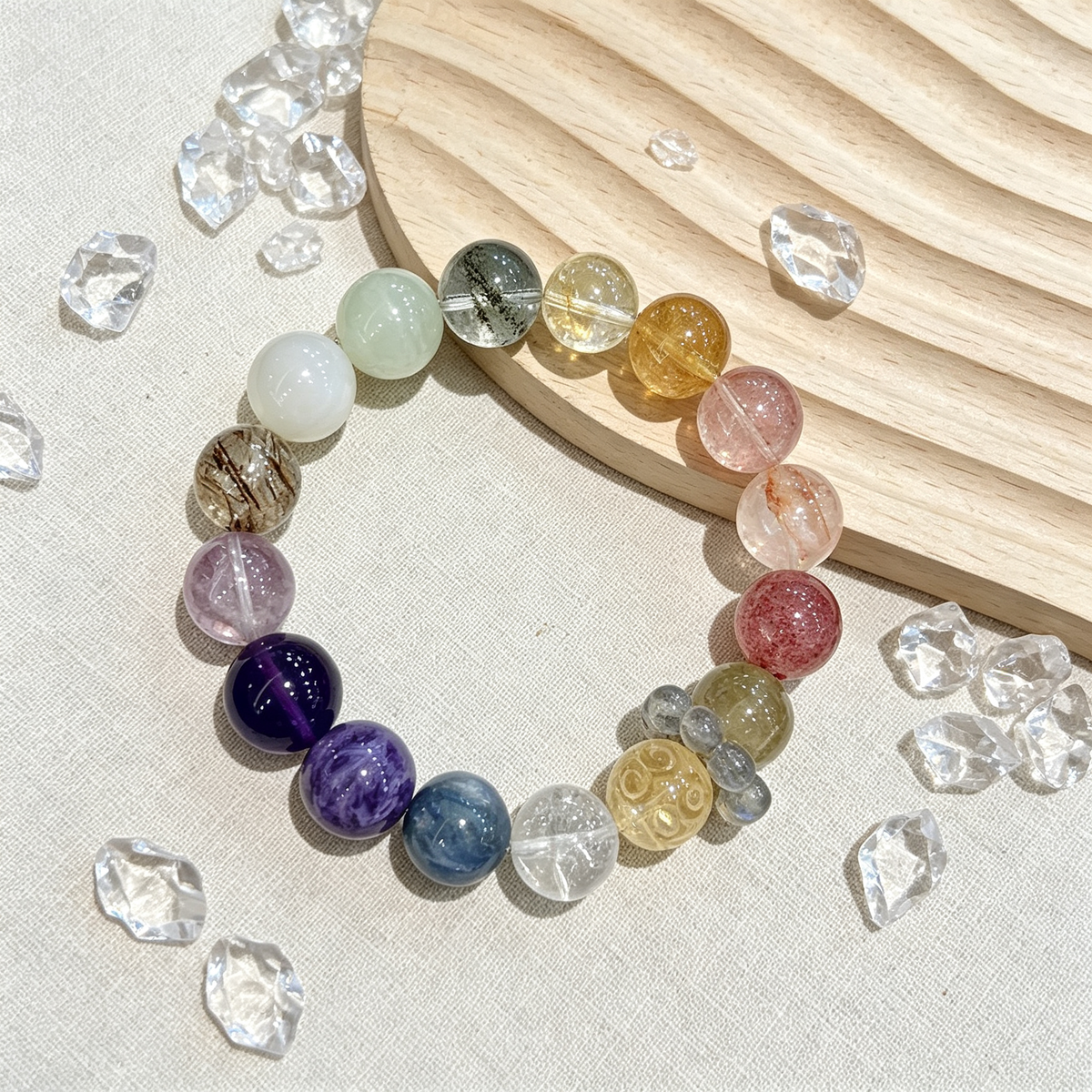 Karma & Elements Soul Alignment Crystal Bracelet Inner Harmony