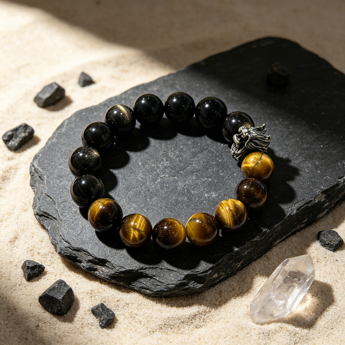 Karma & Elements Dragon Guardian Bracelet Strength Protection Intention