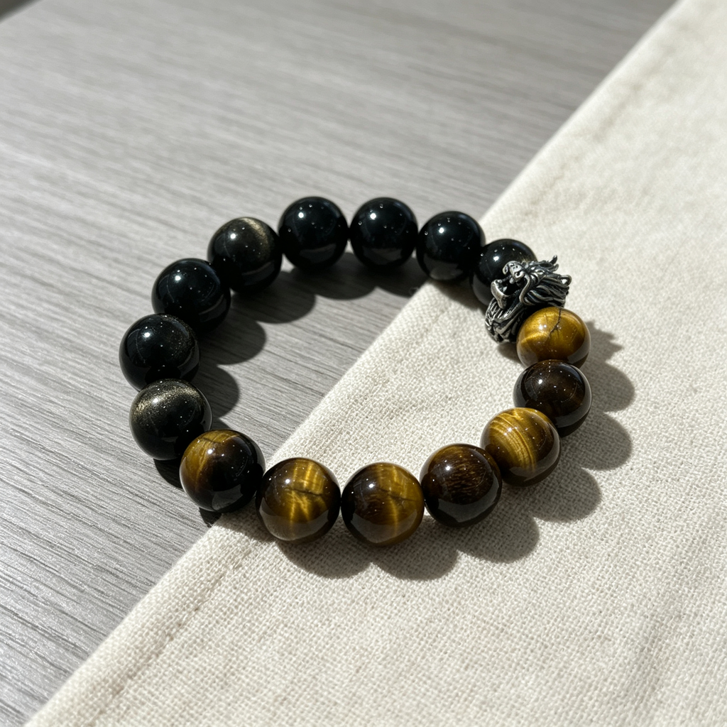 Karma & Elements Dragon Guardian Bracelet Strength Protection Intention