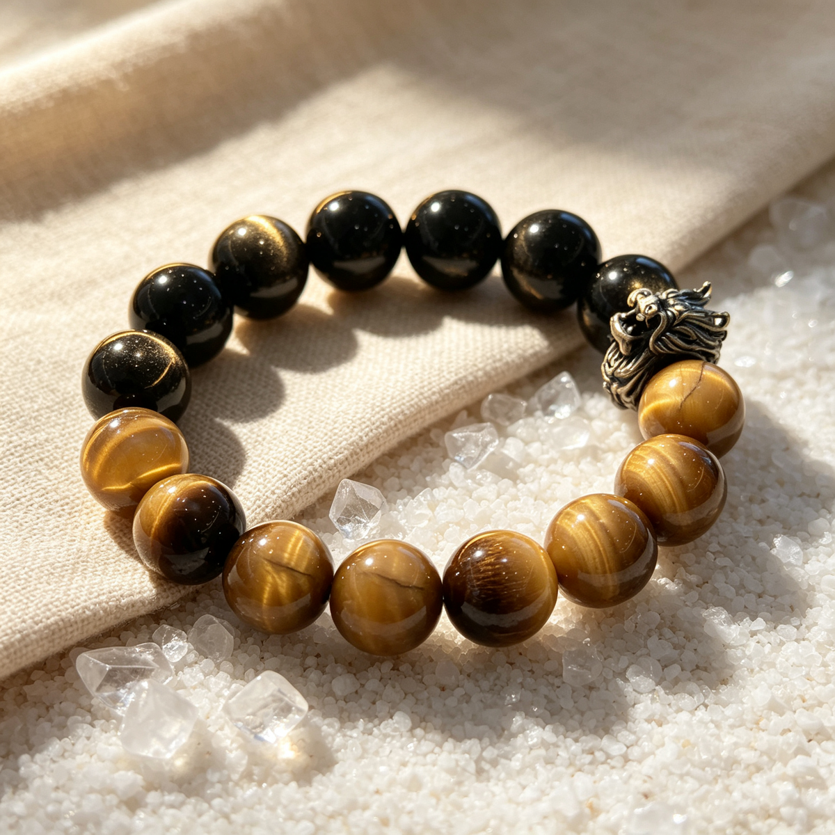Karma & Elements Dragon Guardian Bracelet Strength Protection Intention