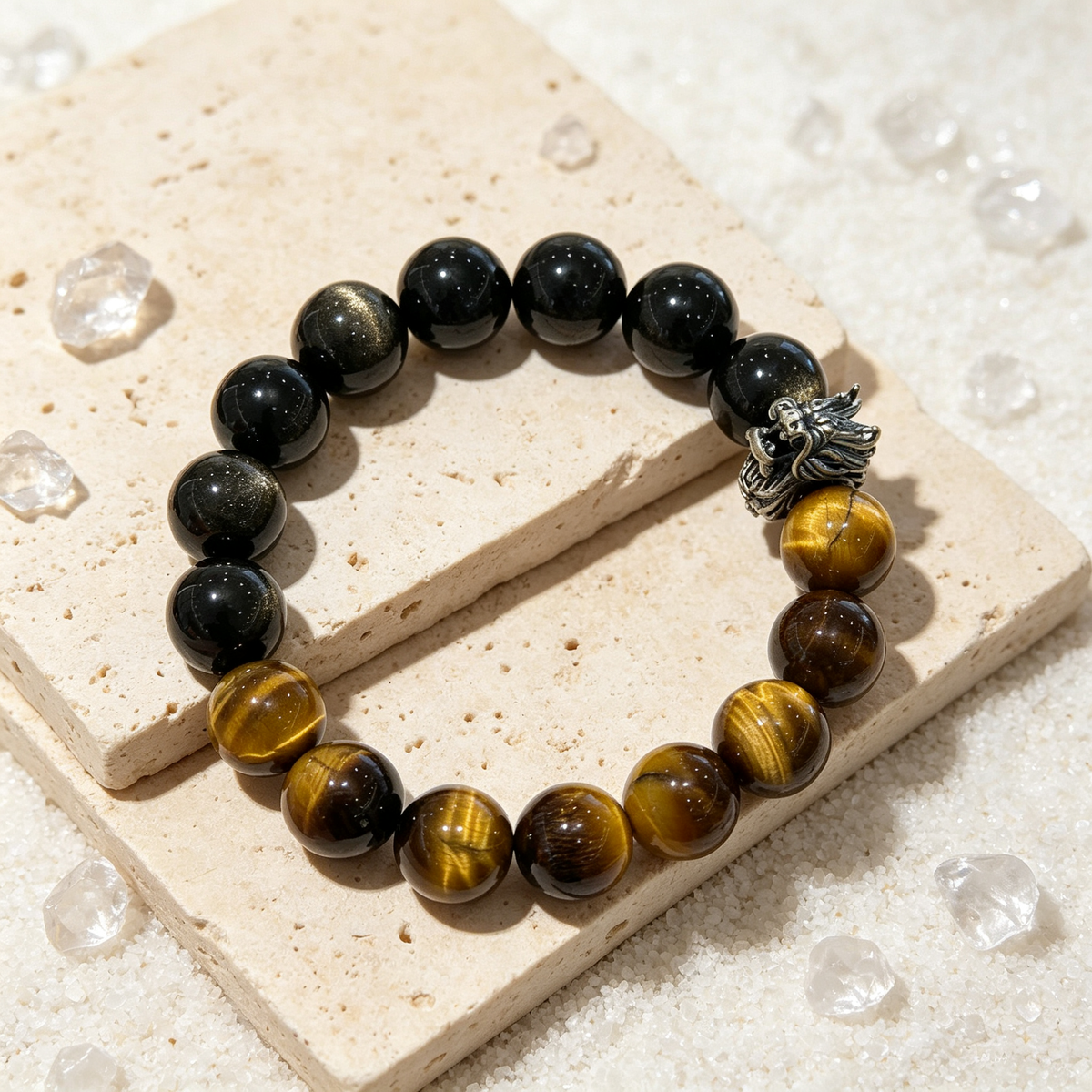 Karma & Elements Dragon Guardian Bracelet Strength Protection Intention