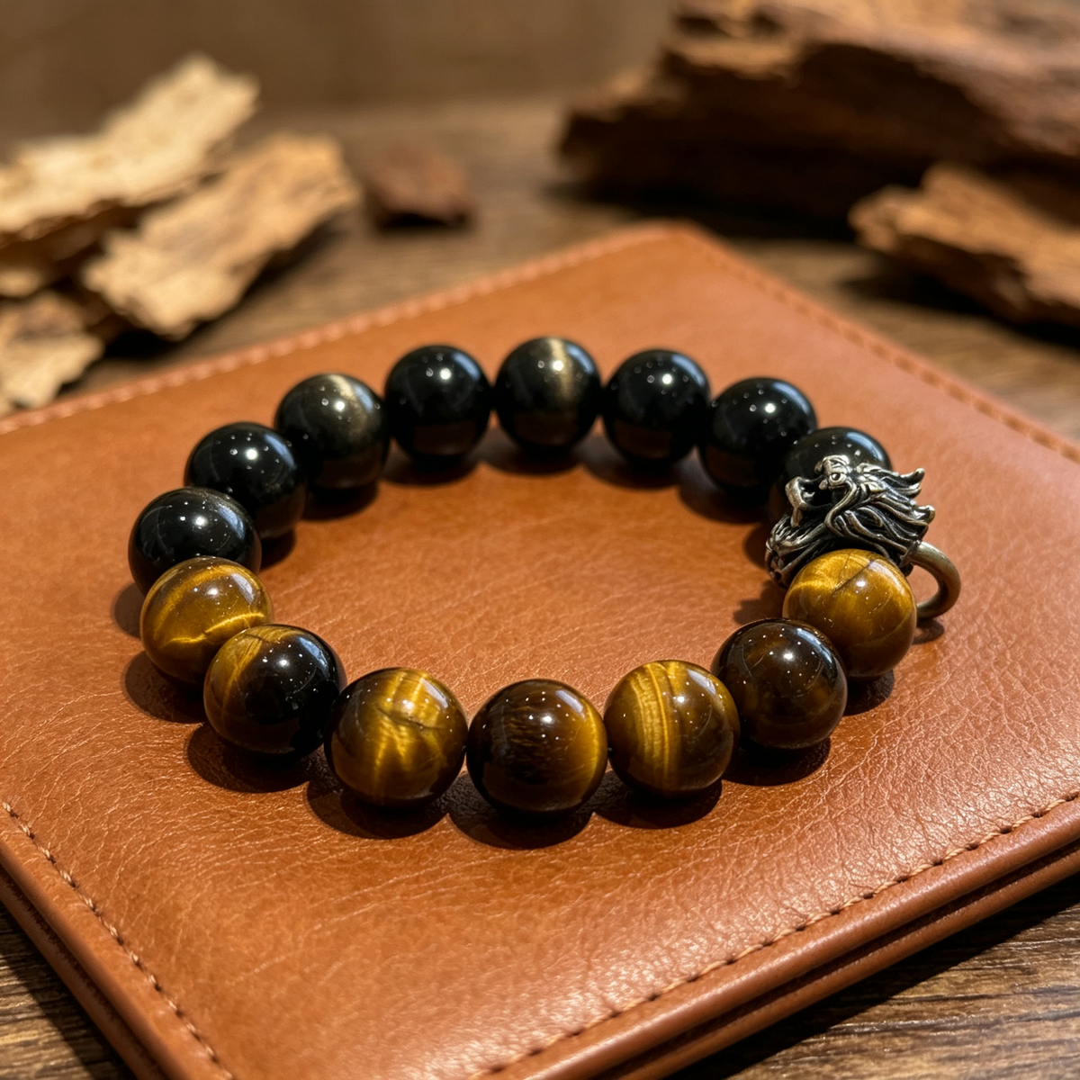 Karma & Elements Dragon Guardian Bracelet Strength Protection Intention