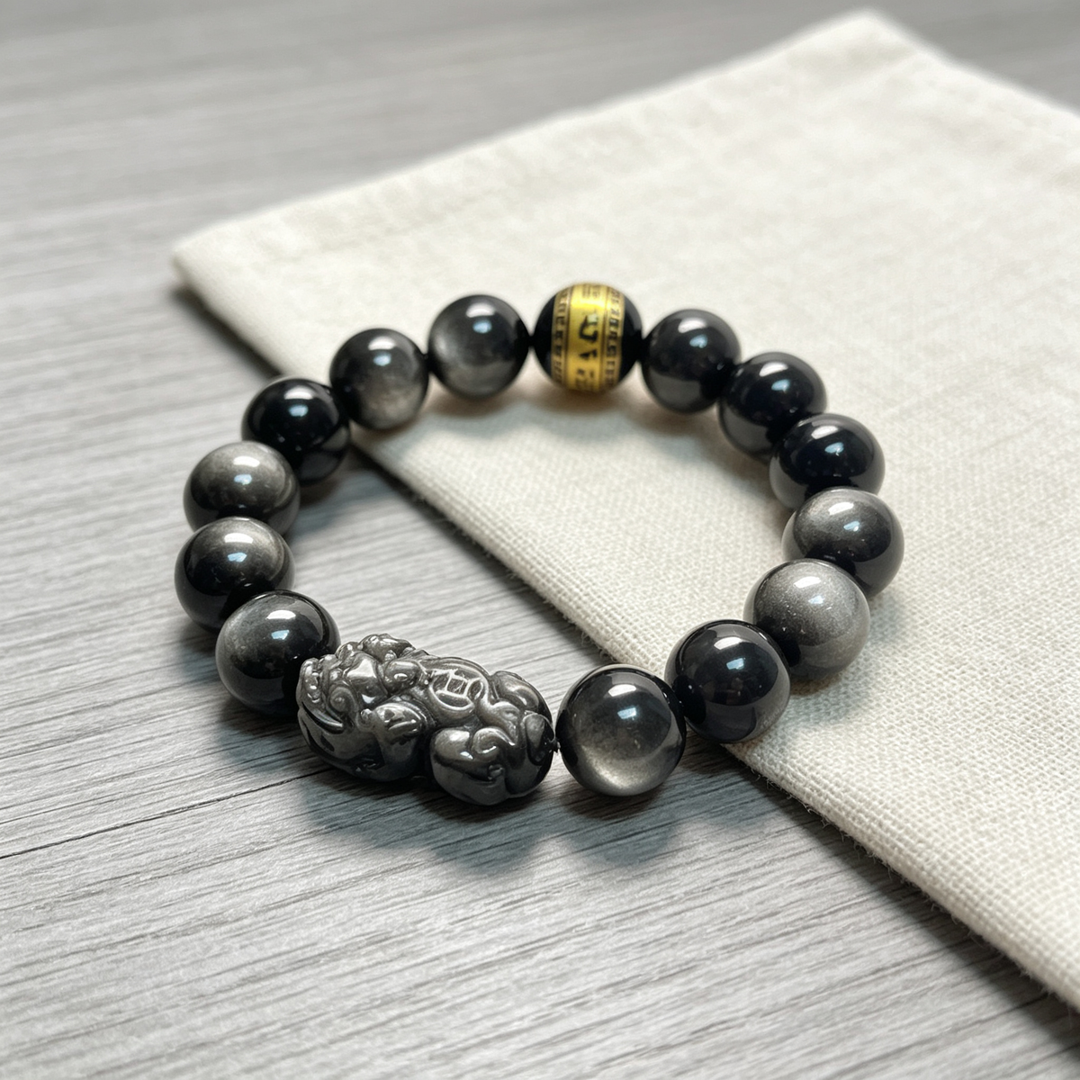 Karma & Elements Pixiu Fortune Bracelet Wealth Prosperity Manifestation