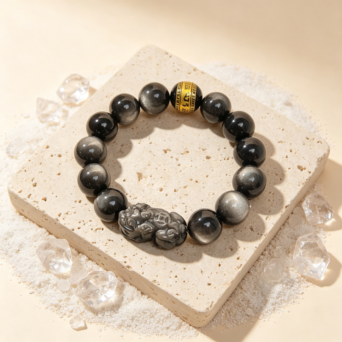 Karma & Elements Pixiu Fortune Bracelet Wealth Prosperity Manifestation
