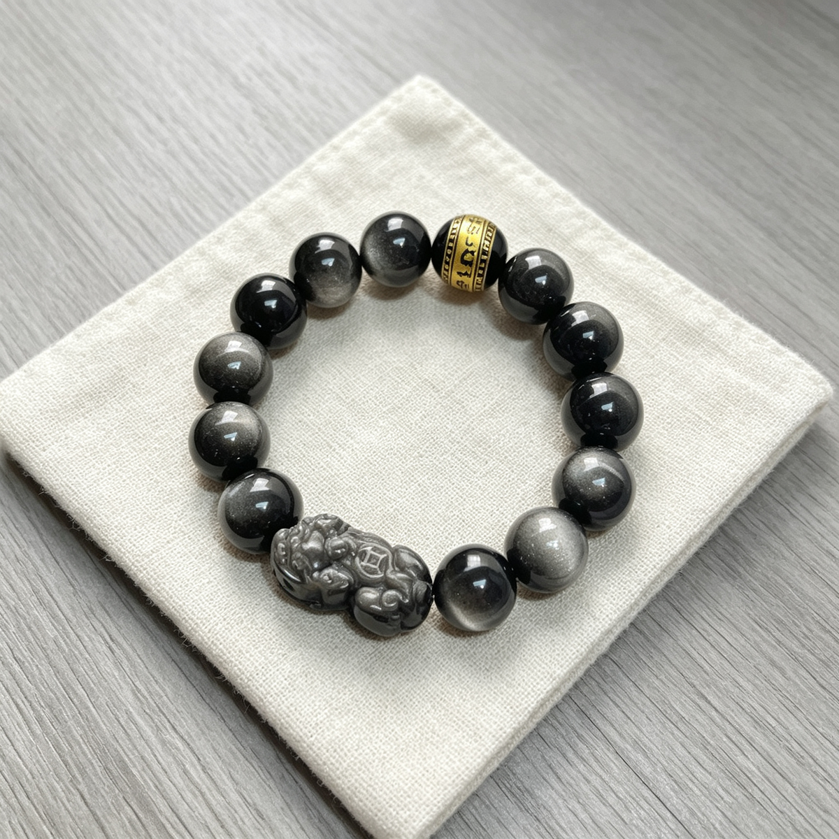 Karma & Elements Pixiu Fortune Bracelet Wealth Prosperity Manifestation