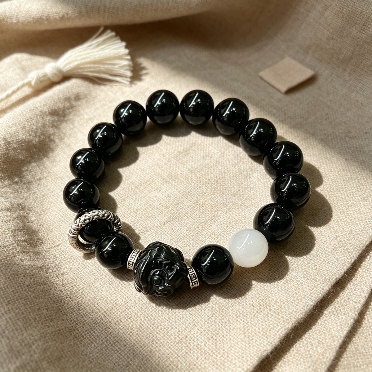 Karma & Elements Lion Spirit Bracelet Courage Strength Protection
