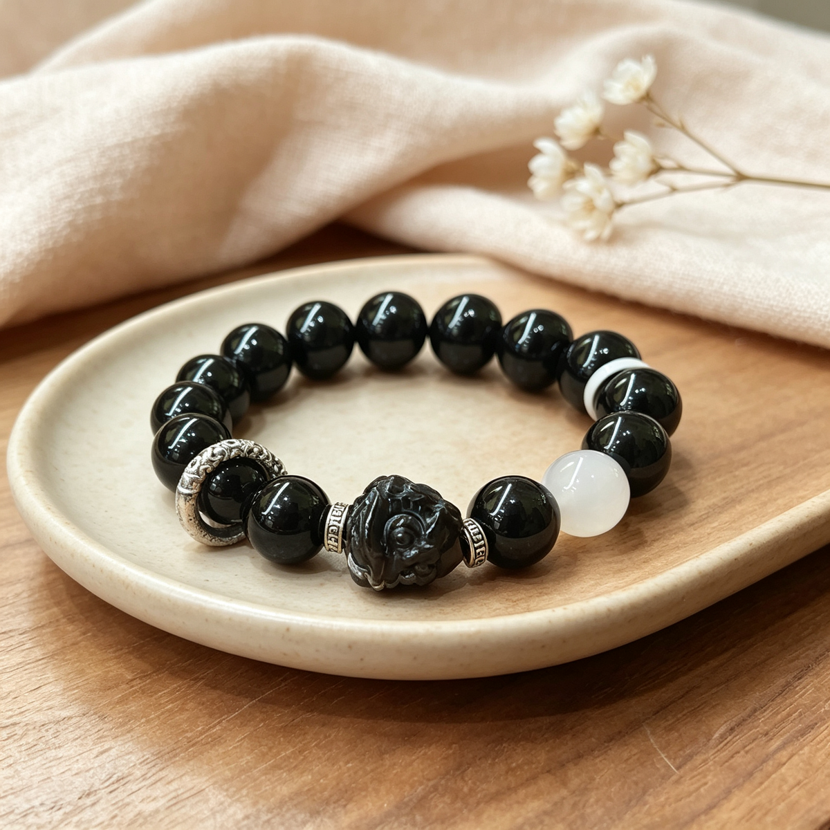 Karma & Elements Lion Spirit Bracelet Courage Strength Protection