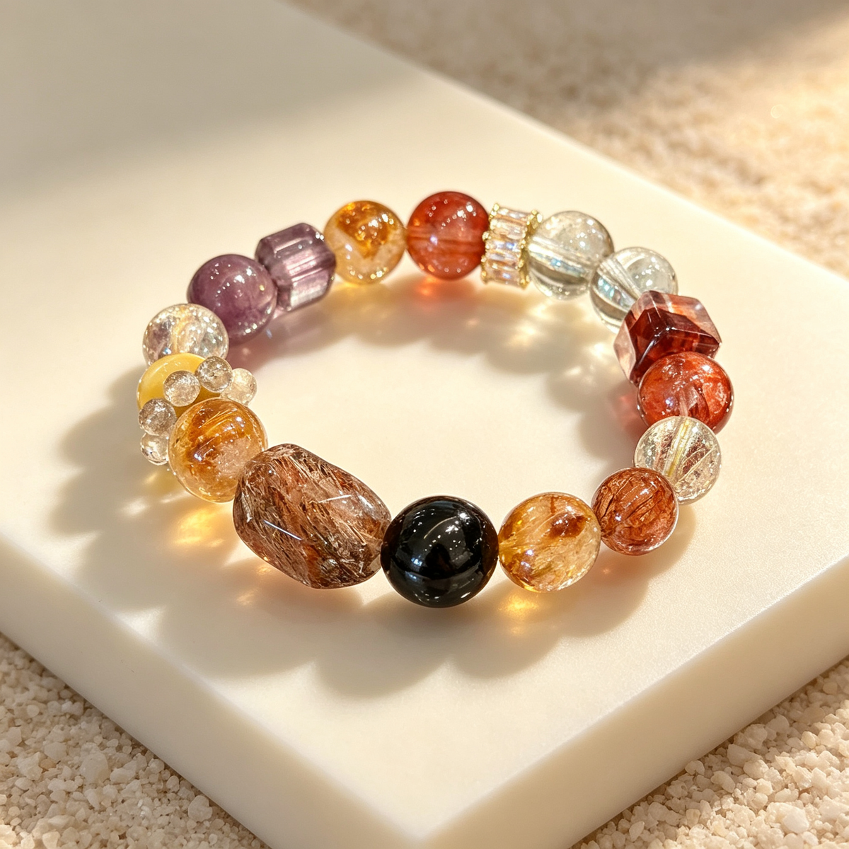Karma & Elements 7 Chakra Awakening Bracelet Crystal Jewelry