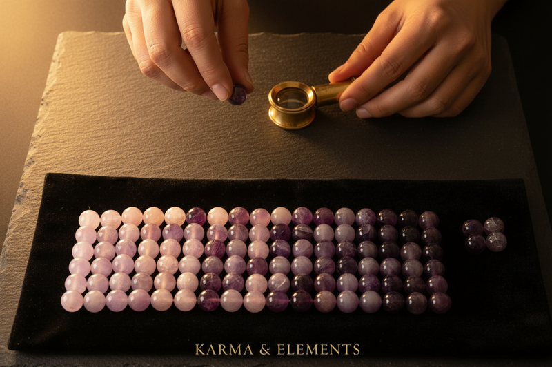 Crystal Bead Grading Selection